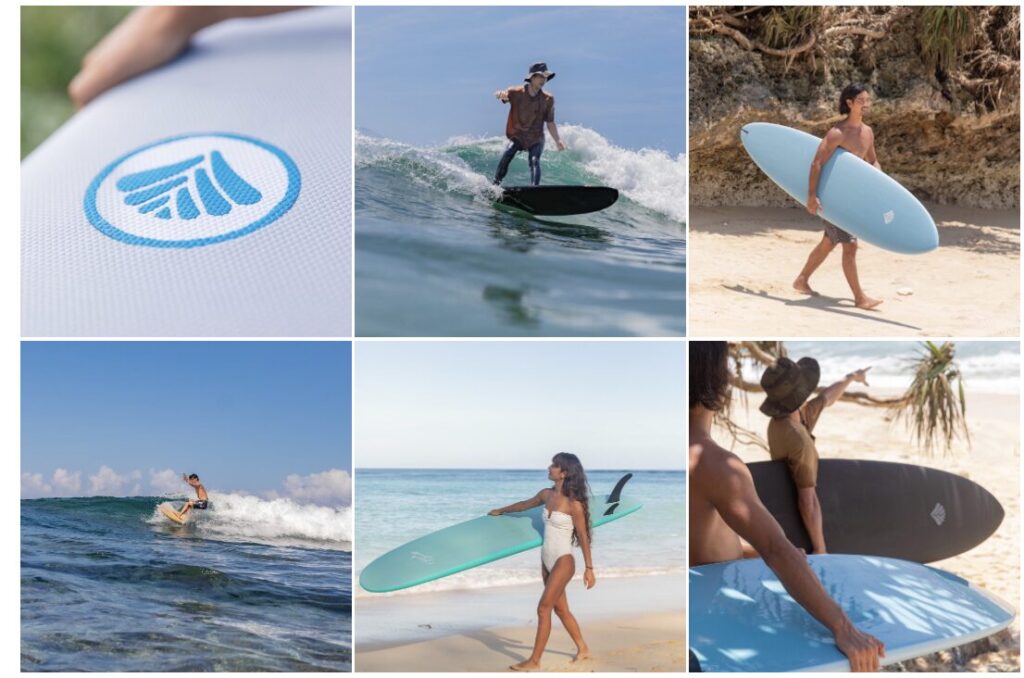 初心者 ビーチアクセス サーフボード6.4ft あさ 