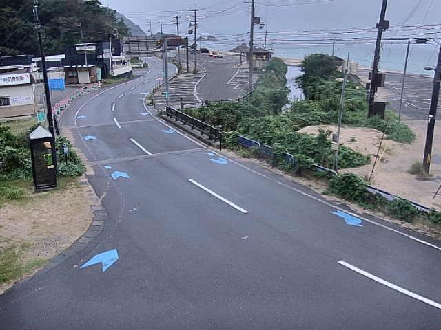 水晶浜・竹波 道路ライブカメラ（みち情報ネットふくい）